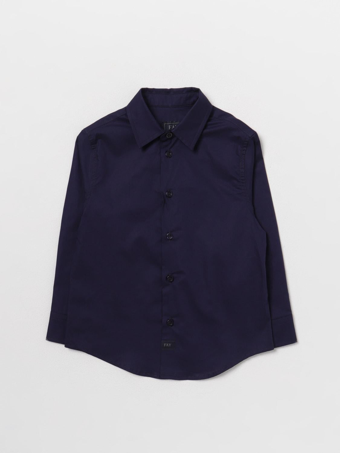 Camicia in cotone FT5P30 P0343 667 FAY 