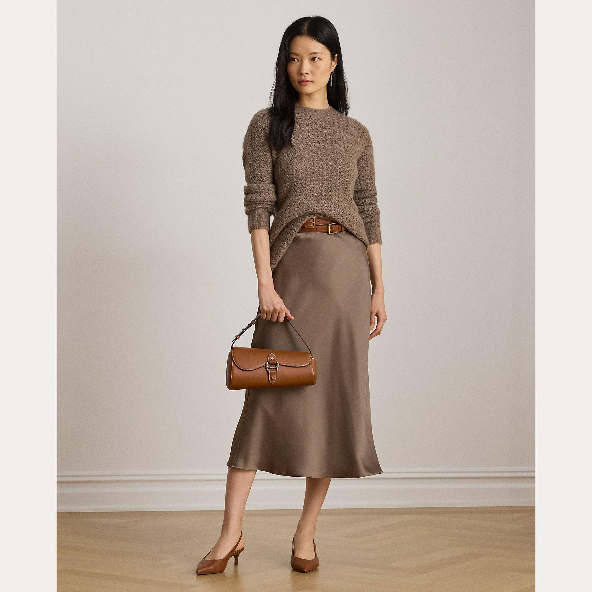 Gonna midi in raso 200-951232 003 LAUREN RALPH LAUREN 