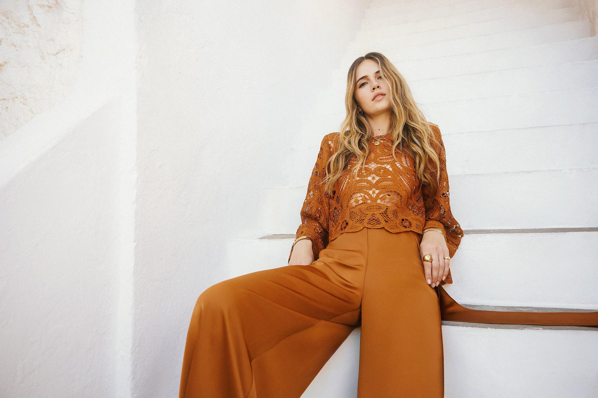 pantalone completo T4950P BROWN TWINS 