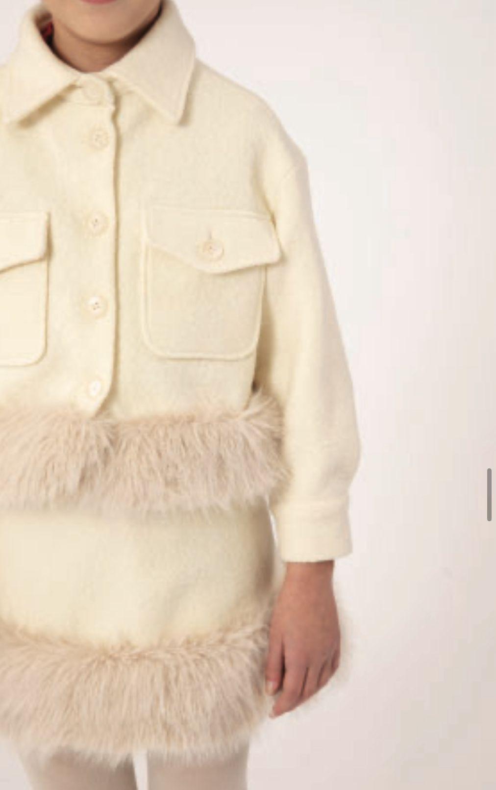 gonna alaska faux fur ALASKA FUR PANNA PICCOLA LUDO 