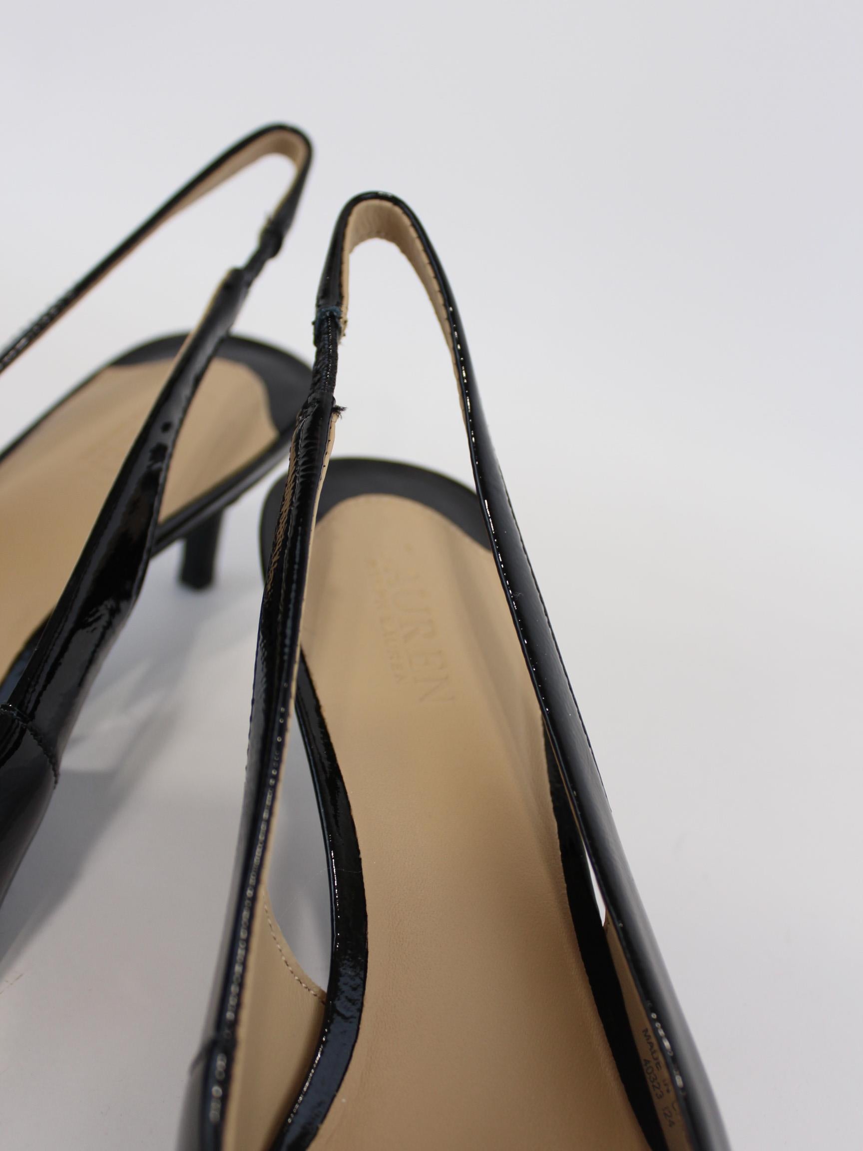 dècollettè in vernice 802-959210 001 LAUREN RALPH LAUREN 