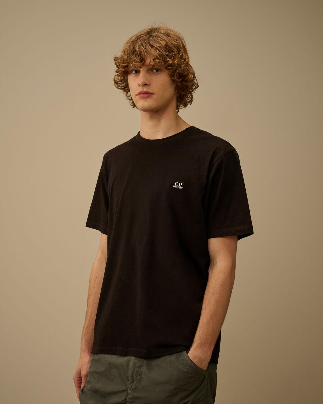 t-shirt logo posteriore RCCMTS725A 005100W 999 CP COMPANY 