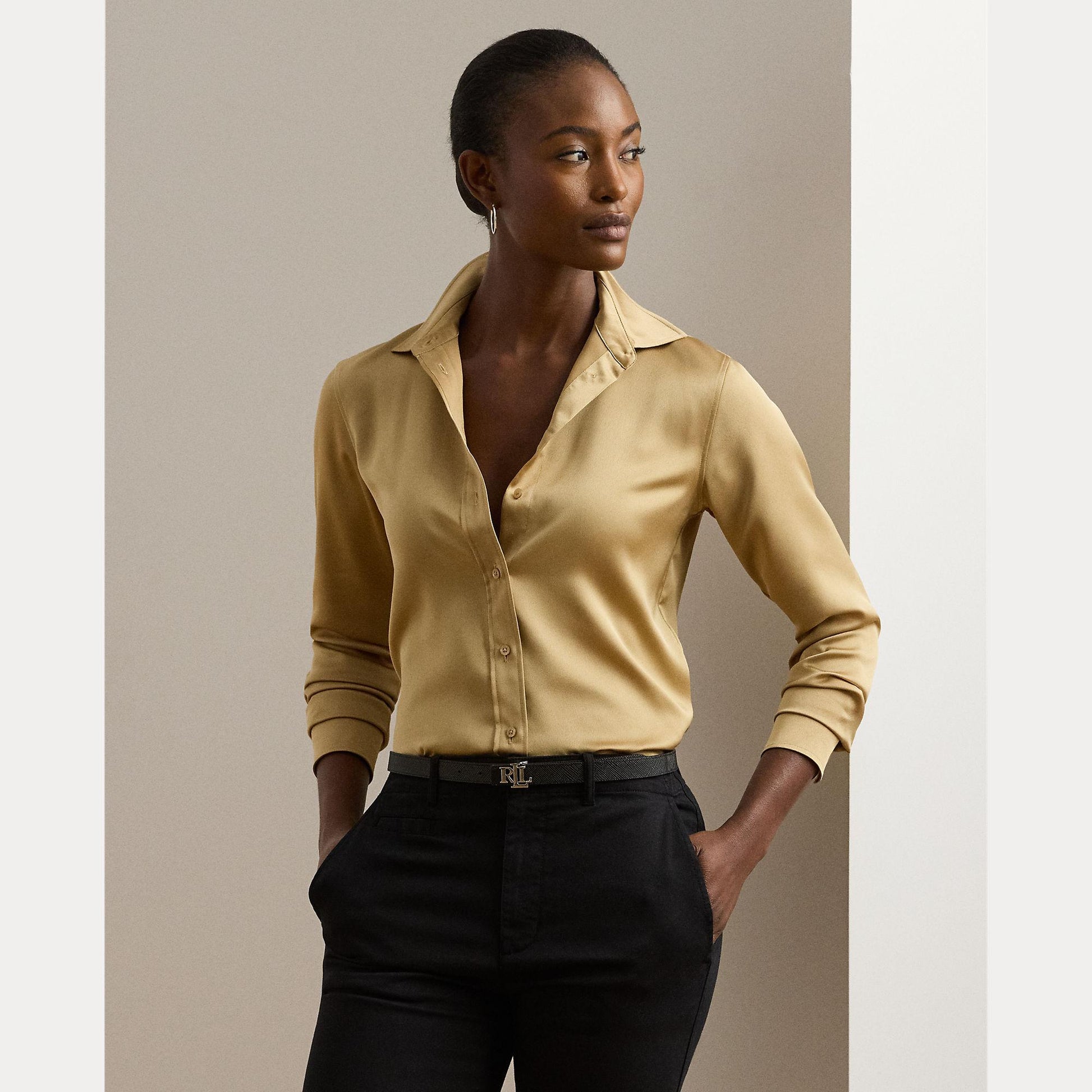 camicia in raso 200-918715025 LAUREN RALPH LAUREN
