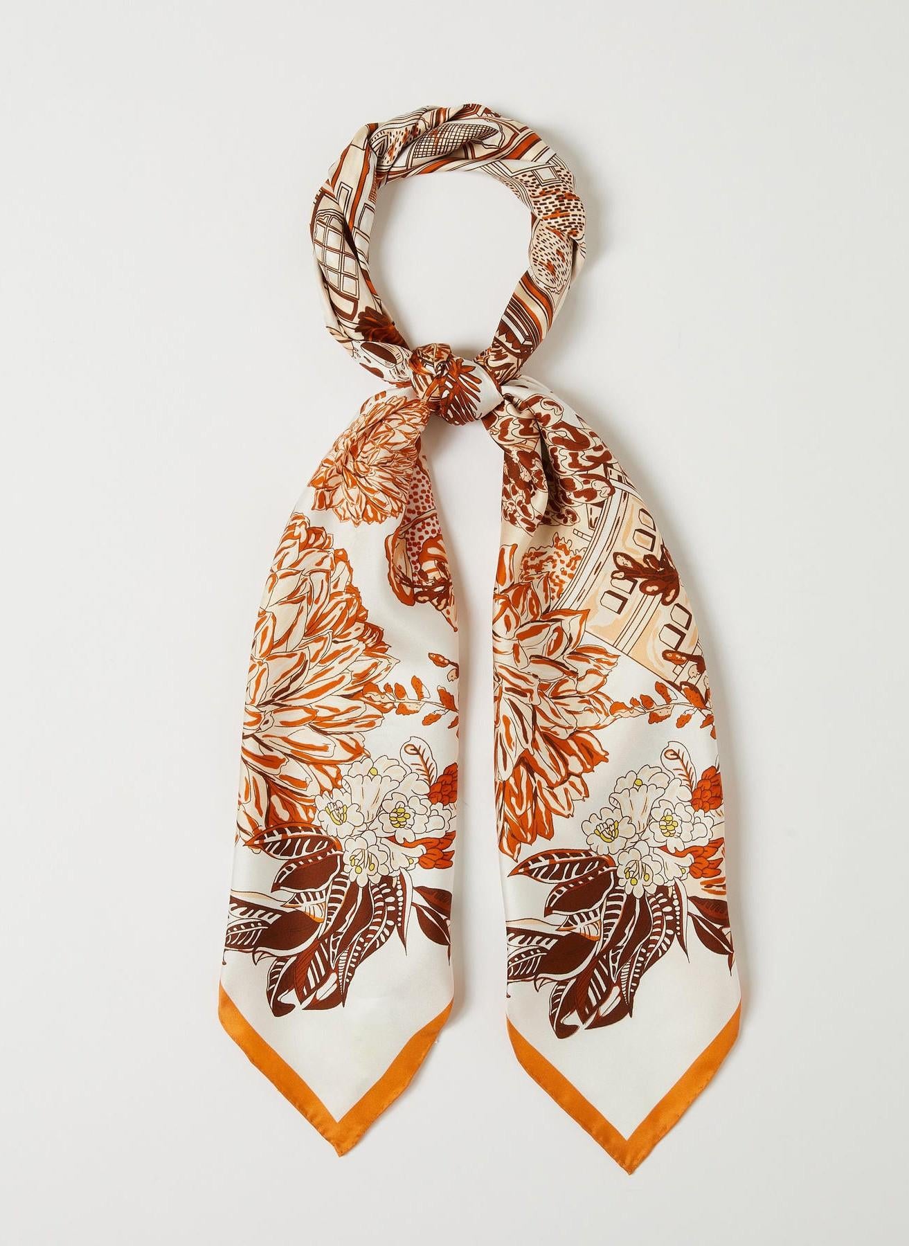 foulard in twill di seta MLAGETTO 003 MARella ACCESSORI 