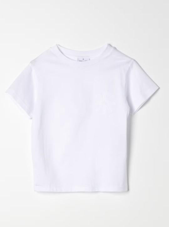 T-shirt basic Manuel Ritz MR2443 BIANC MANUEL RITZ KIDS 