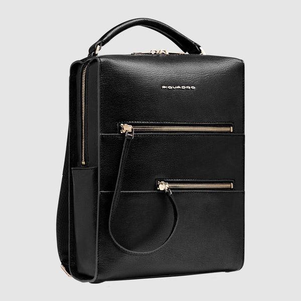 Zaino in pelle con doppia zip CA6771W140 N PIQUADRO 