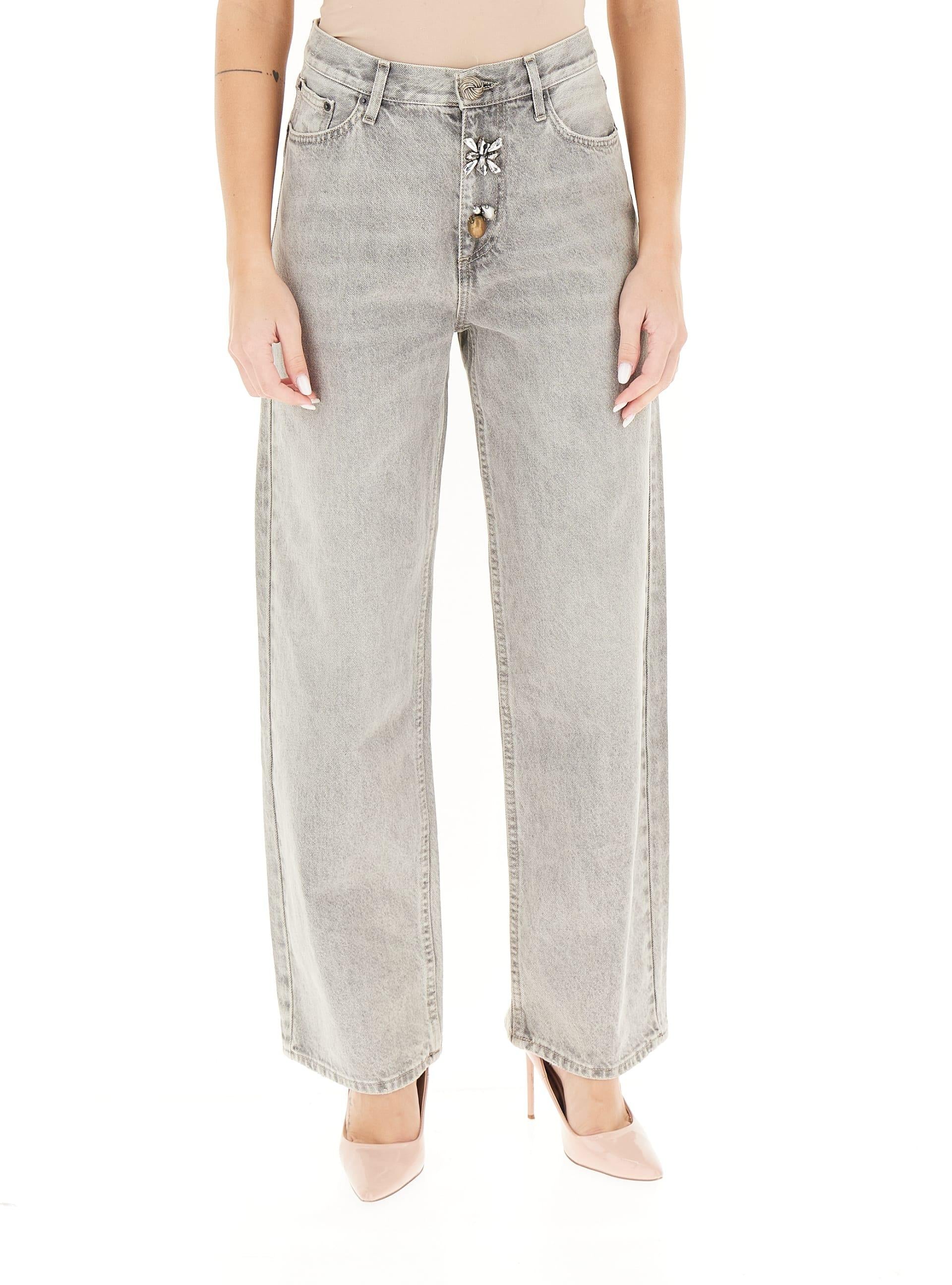 jeans con gioiello DF5046 UNI VICOLO 