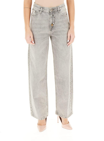 jeans con gioiello DF5046 UNI VICOLO 