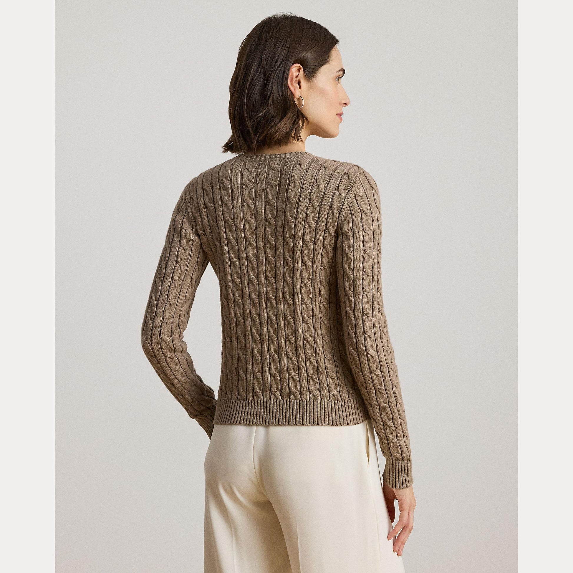 cardigan in cotone a trecce 200-932225 012 LAUREN RALPH LAUREN 