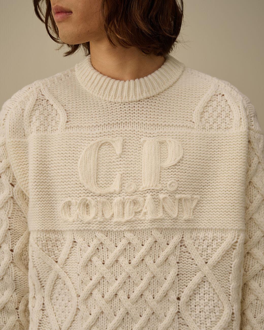 maglione in lana shetland 19CMKN289A 110508A 103 CP COMPANY 