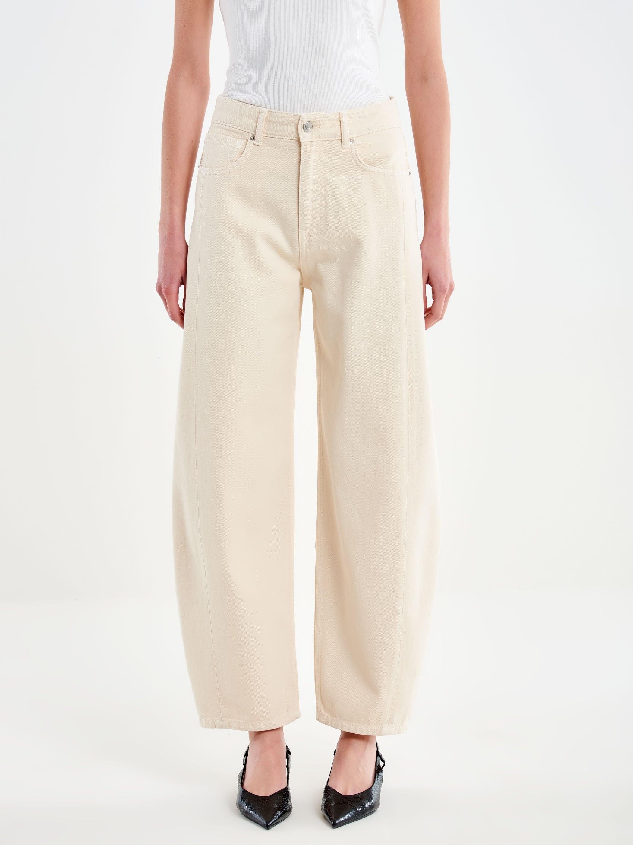 jeans chiara balloon fit DAB5150 CREMA VICOLO 