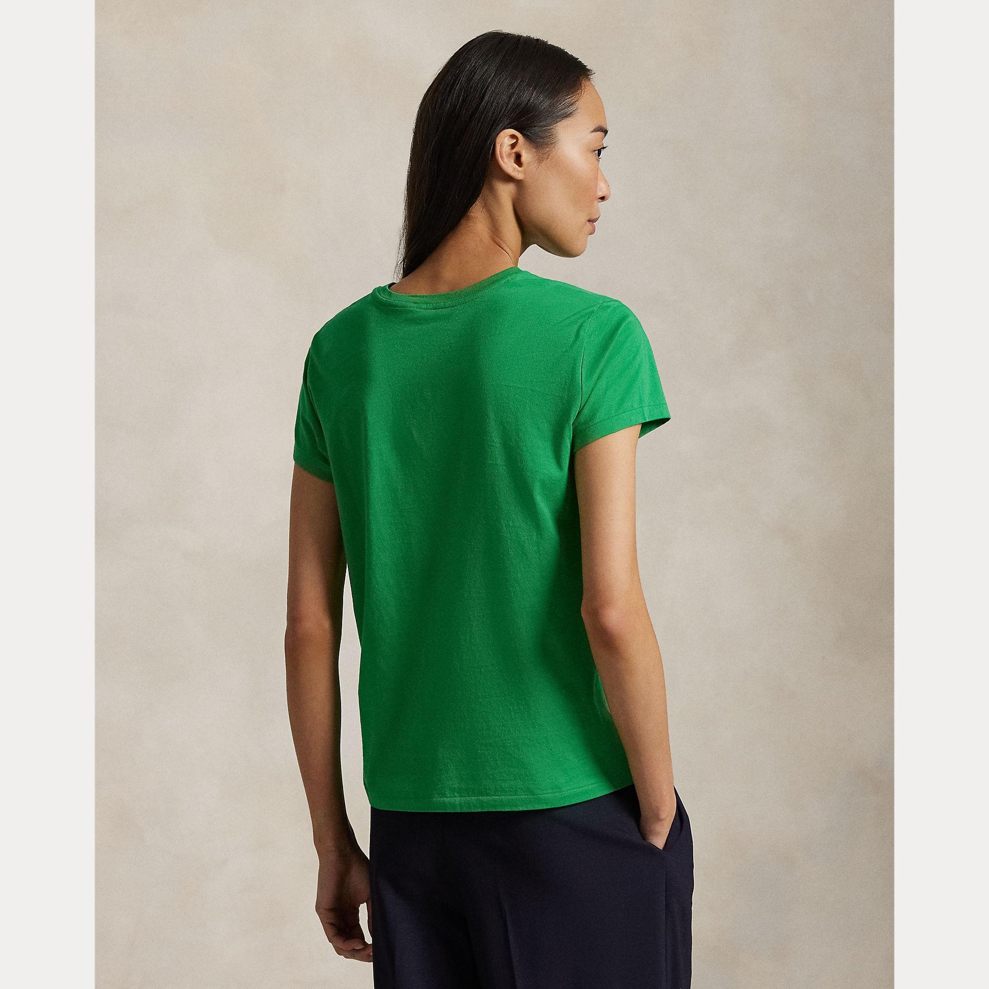 t-shirt con cavallino iconico 211-898698 032 RALPH LAUREN POLO 