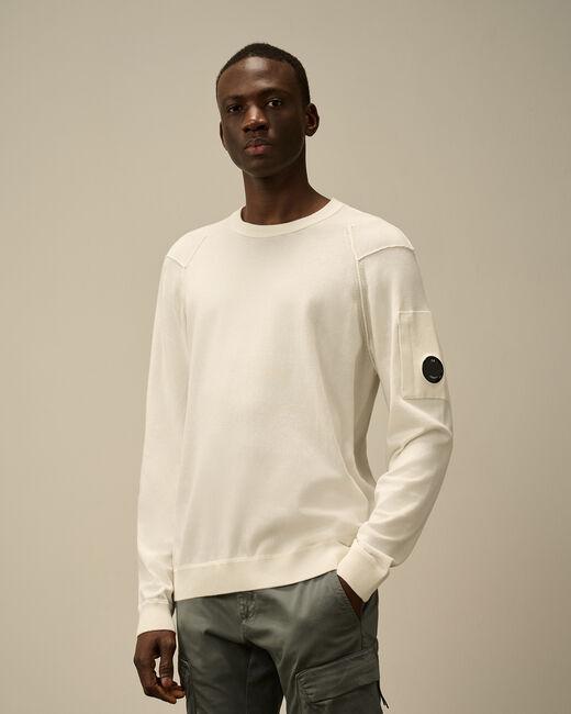 maglioncino con lente sea island 18CMKN026A 004037A 103 CP COMPANY 