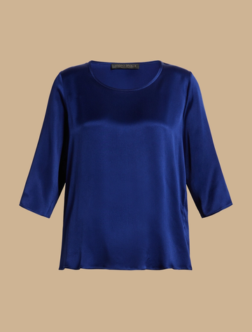 blusa in satin BAMBUS 004 MARINA RINALDI 