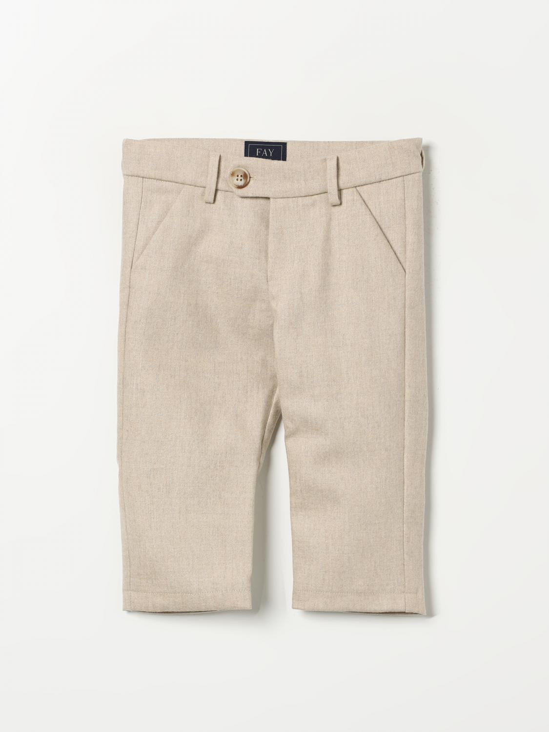 pantalone beige neonato FV6510 I0172 164 FAY 