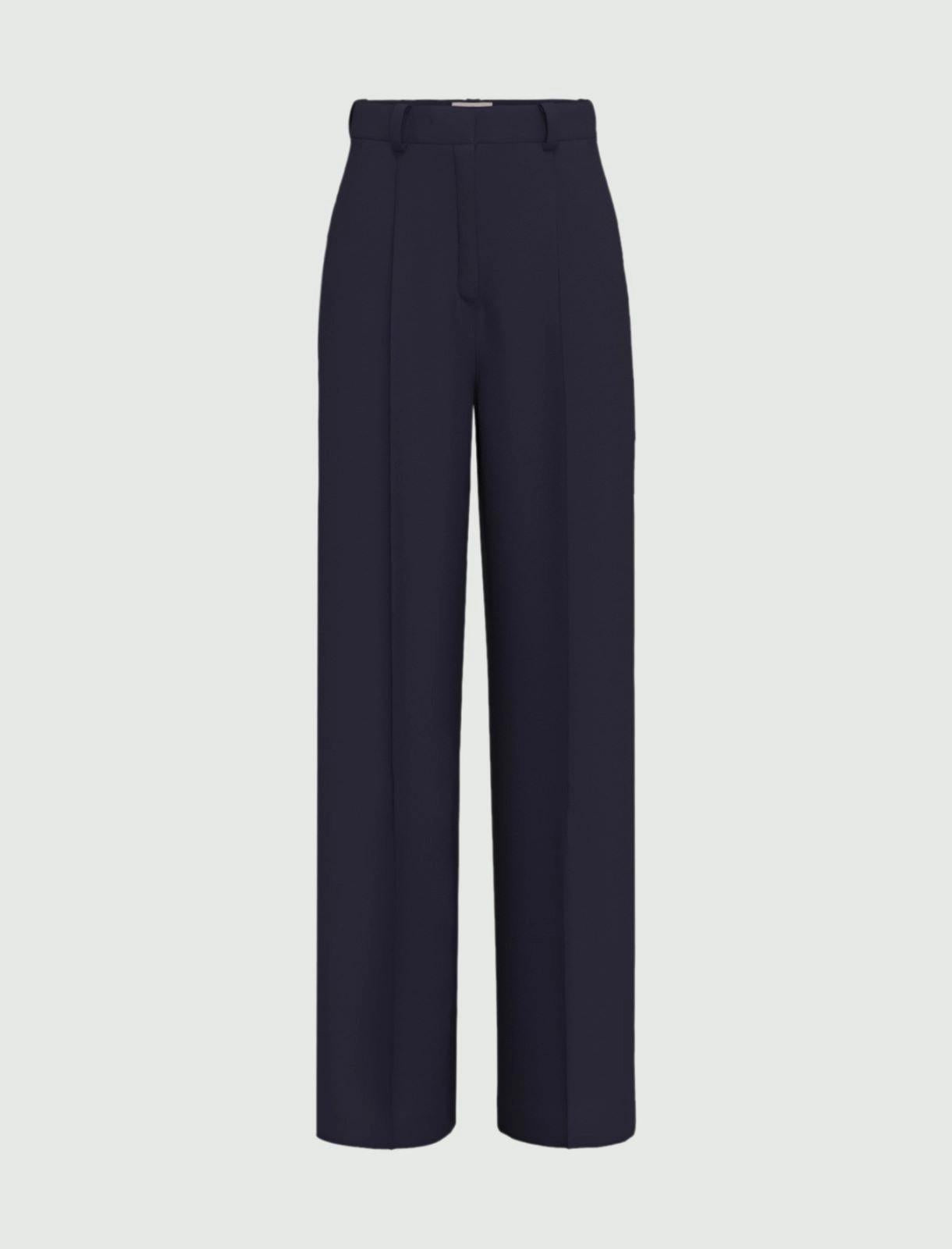 pantalone ampio in twill EMMASSENZI 005 EMME MARELLA 