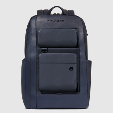 zaino con sistema antifrode CA6444W131 BLU PIQUADRO 