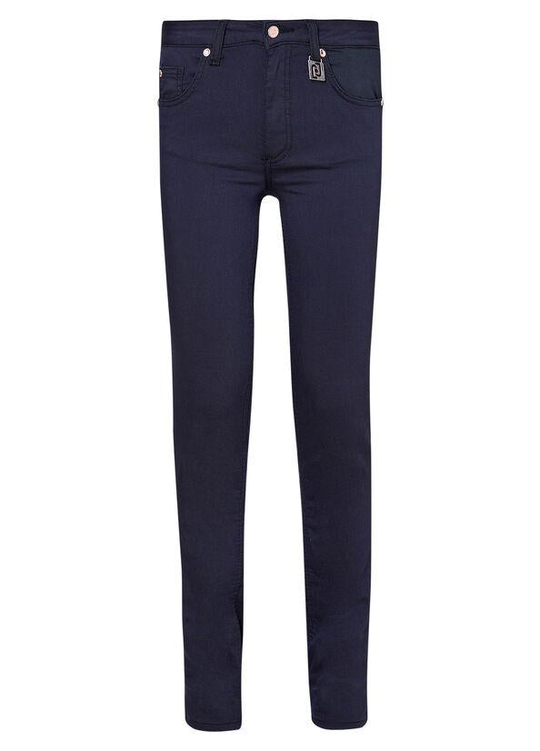 Pantalone con charm applicato MA4382T7144 93921 liU JO 