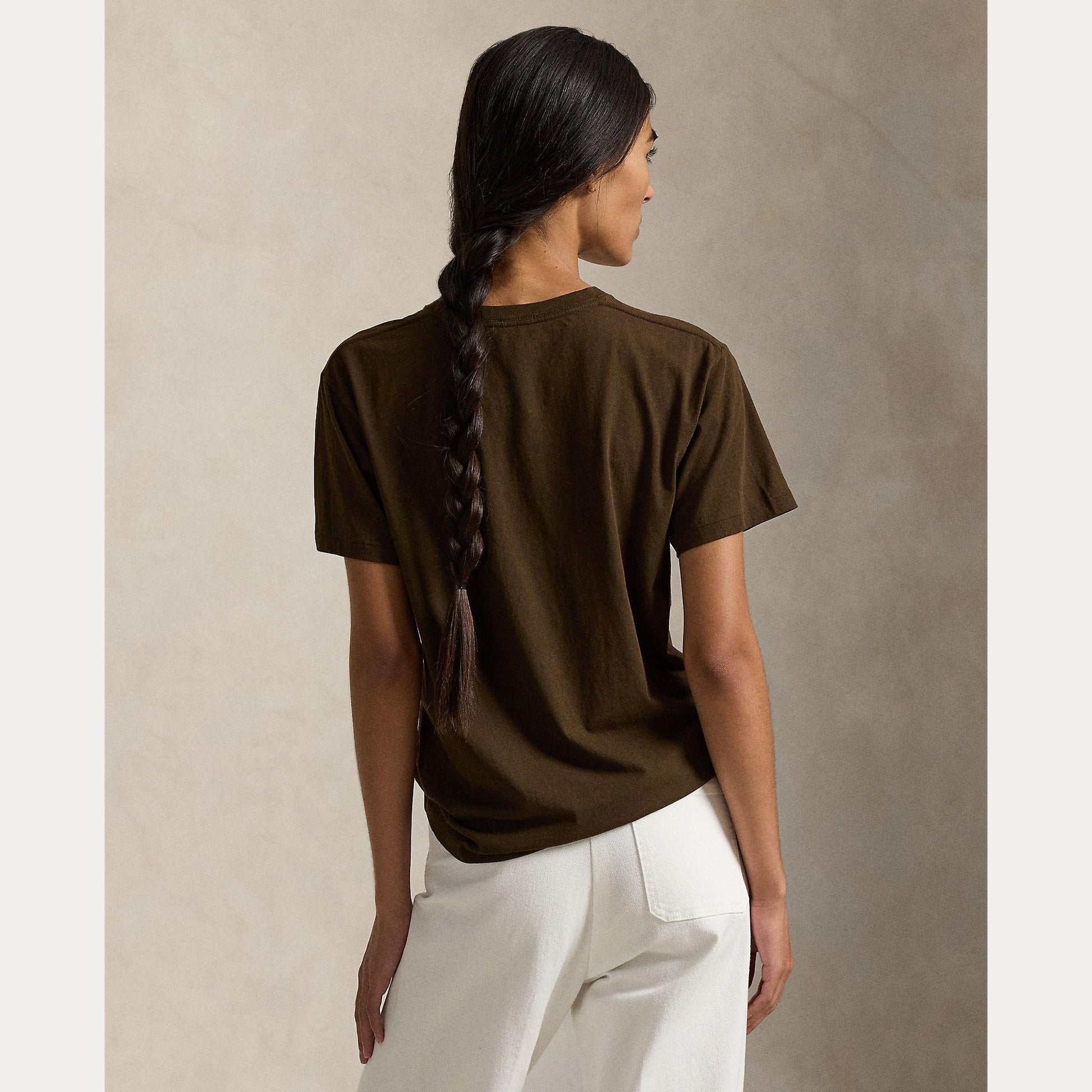 t-shirt con teddy bear 211-A96599 001 RALPH LAUREN POLO 