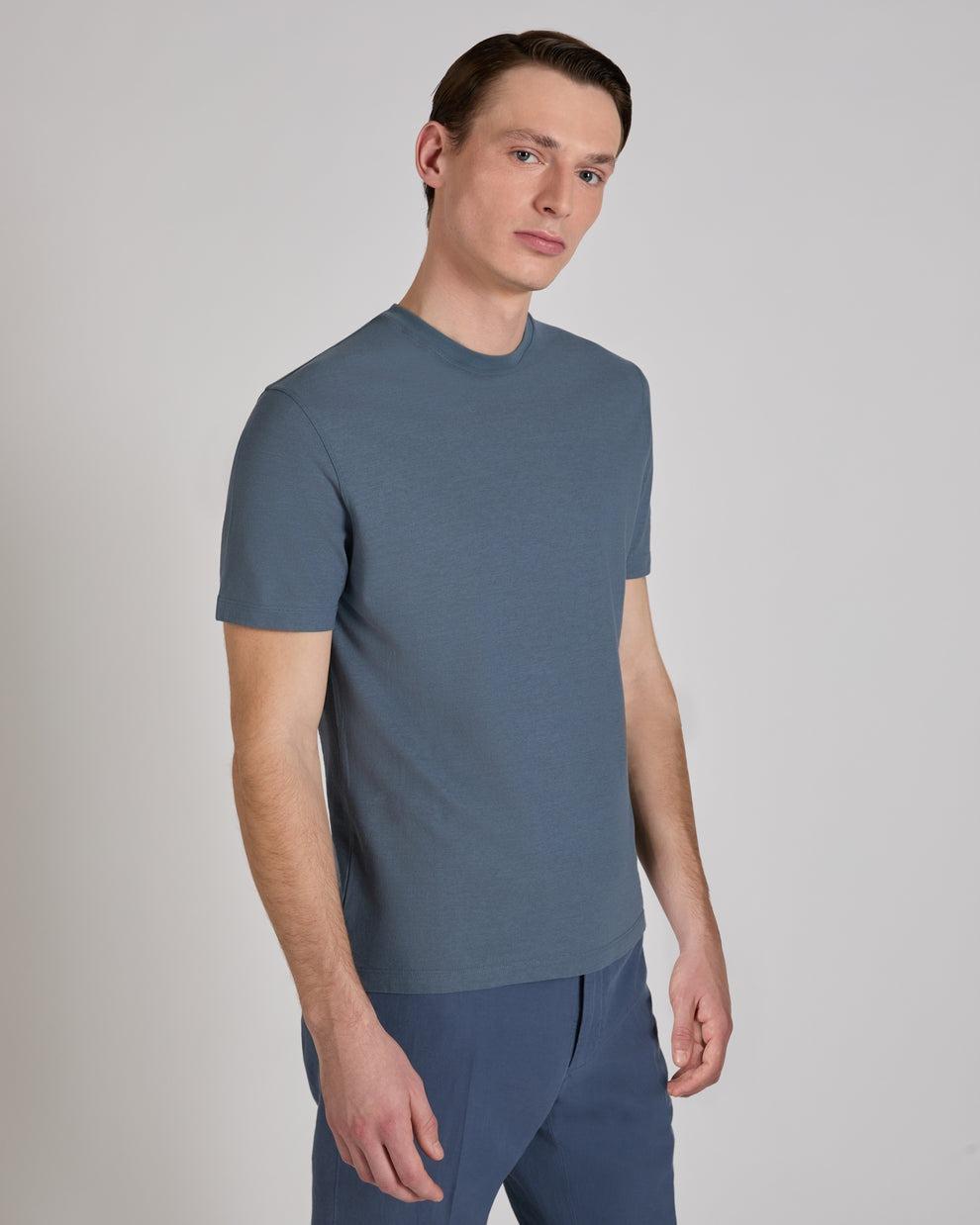 t-shirt slim fit ice cottone 815214-ZG380 Z1851 ZANONE 