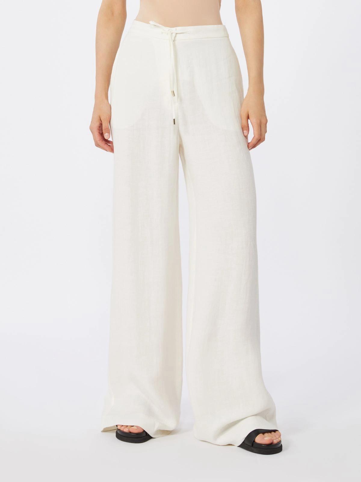 pantalone in batavia MSTPELOTA 015 MAXMARA STUDIO 