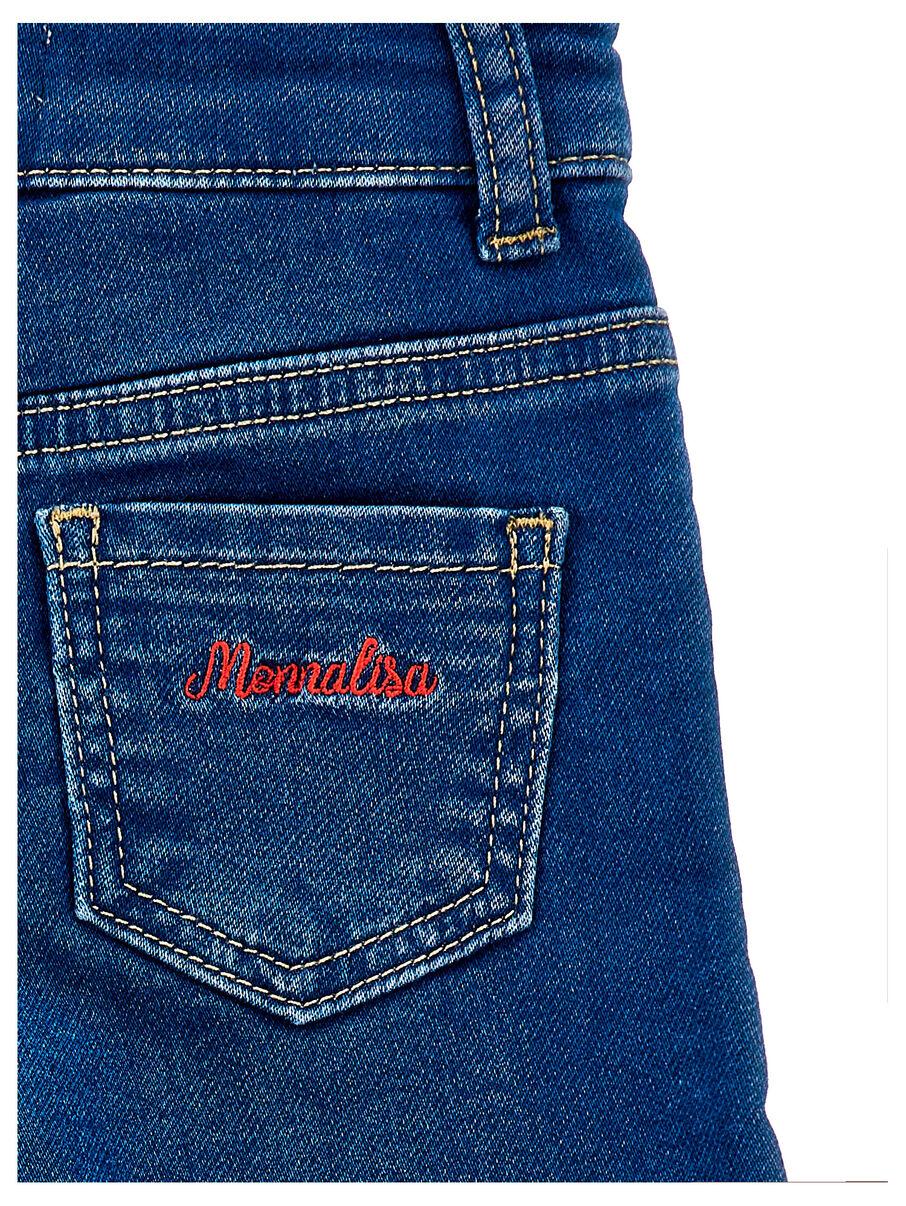 jeans minnie con volant 19F417NP 6043 0055 MONNALISA 