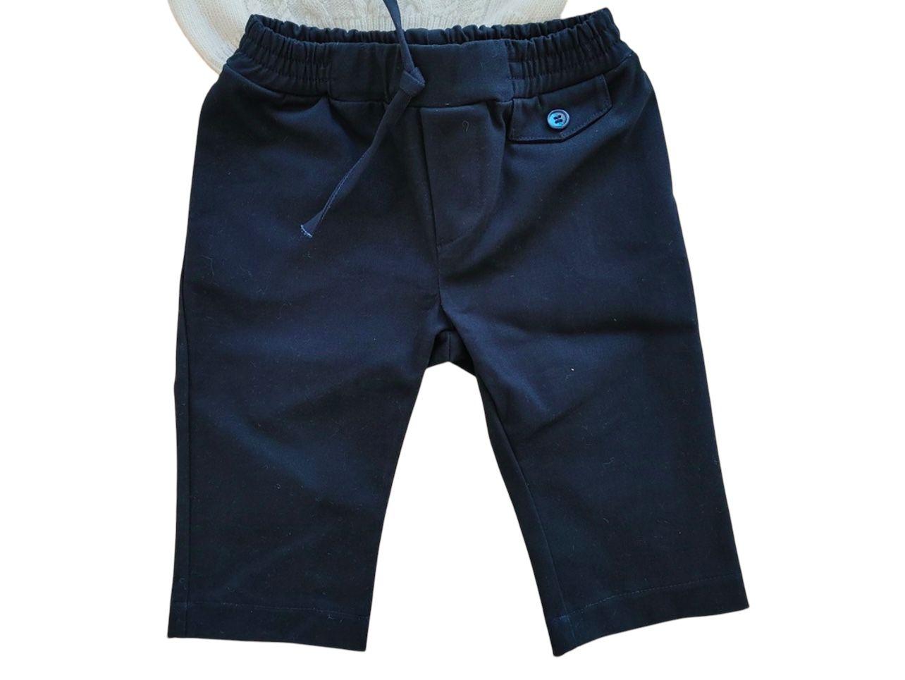 pantalone con coulisse PC02270 ECRU PURE FIRENZE 