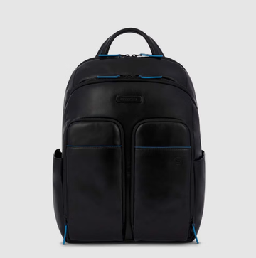 zaino con protezione in pelle CA5574B2V N PIQUADRO 