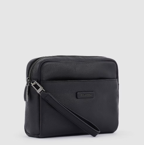 pochette con manico rimovibile AC5592MOS N PIQUADRO 