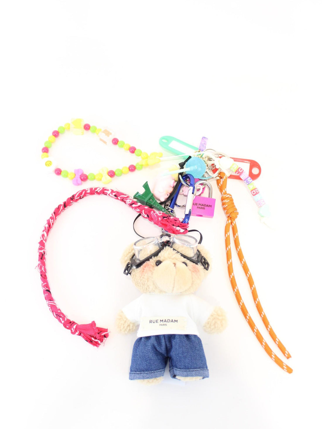 Portachiavi multicolor 1562RM CHARM MARVIN RUE MADAM PARIS 