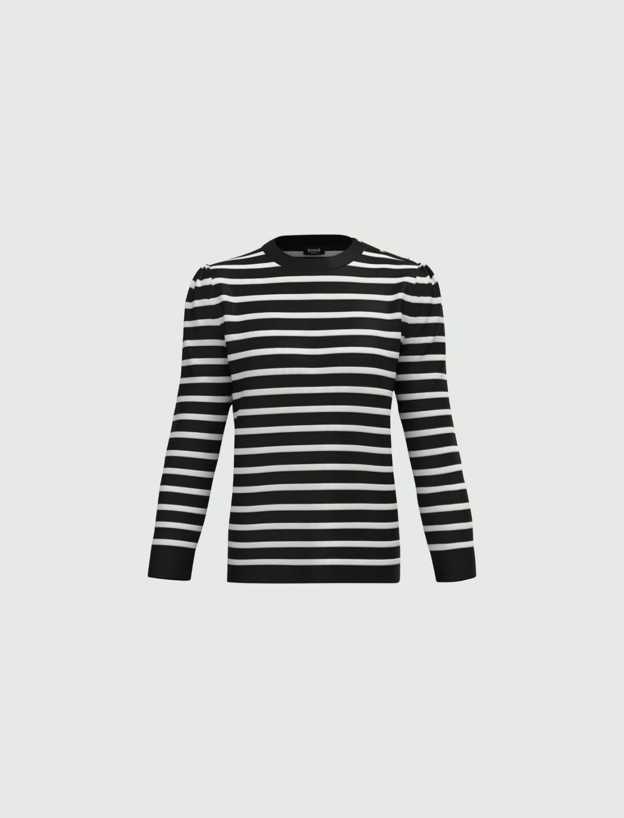 maglia a righe con bottoni MOSCA 013 EMME MARELLA 