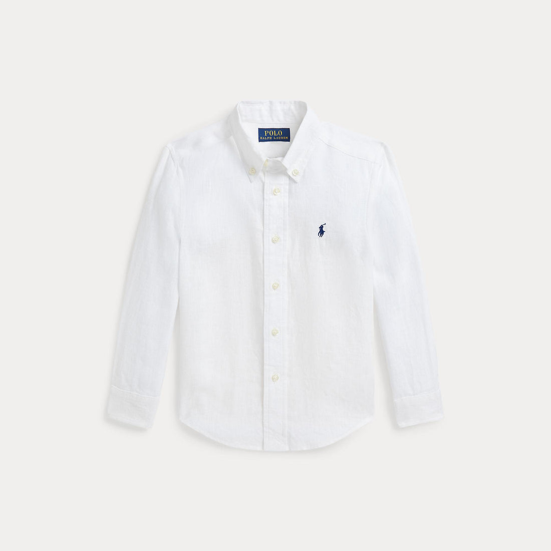 camicia in lino con pony 322-967600 003 RALPH LAUREN POLO 