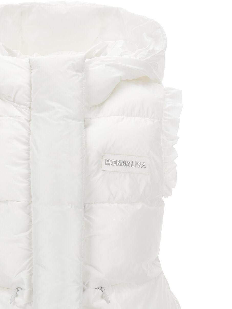 gilet con cappuccio 17E101 5040 0099 MONNALISA 