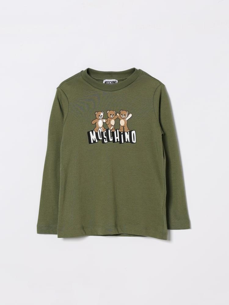 t-shirt con teddy bear HWO00J LAA17 30037 MOSCHINO KIDS 