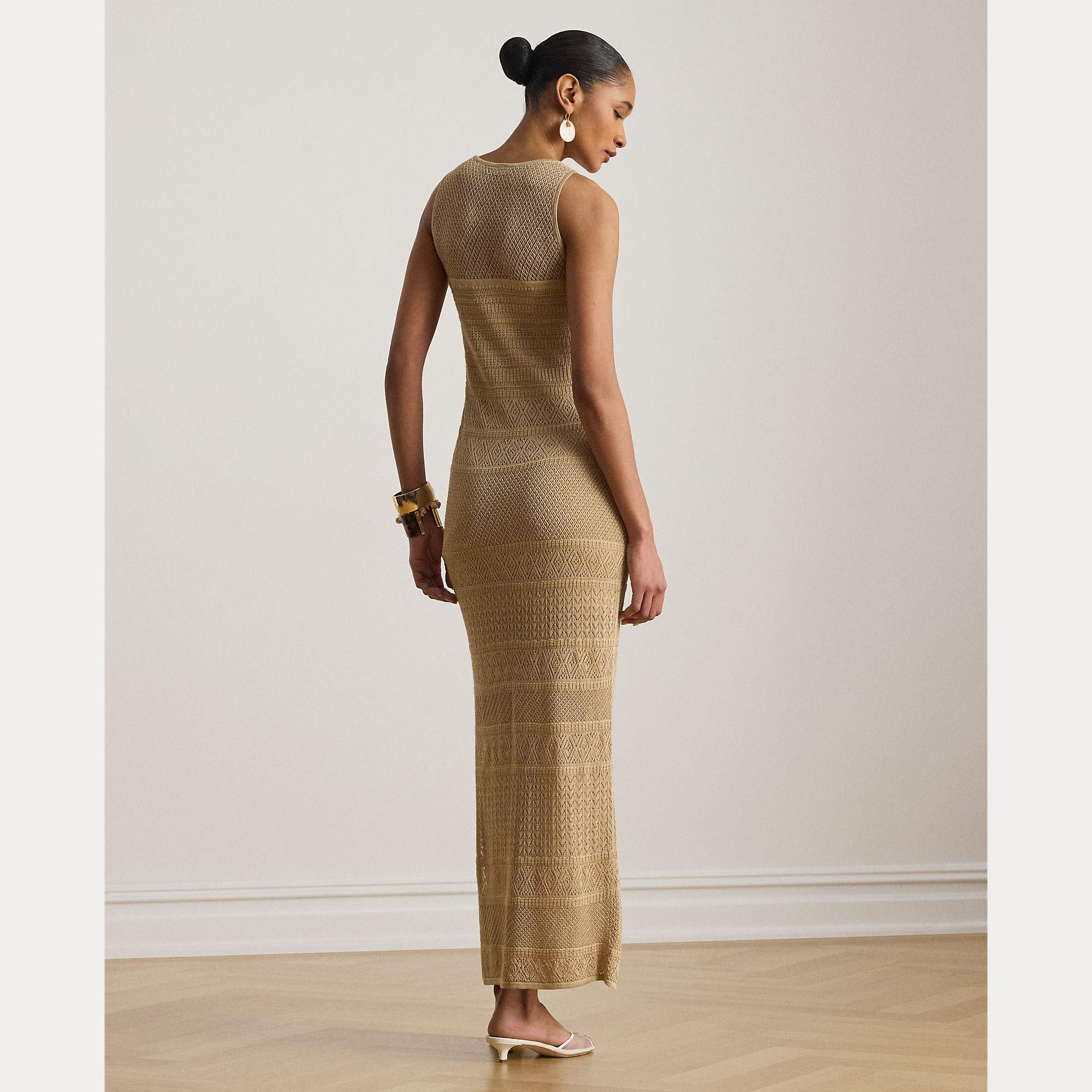 abito in maglia traforata 253-P08980 001 LAUREN RALPH LAUREN 