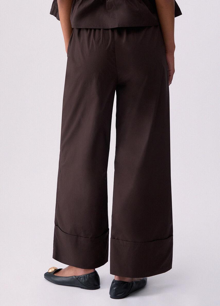 pantaloni flare WA6498T4853 91109 LIU JO WHITE 