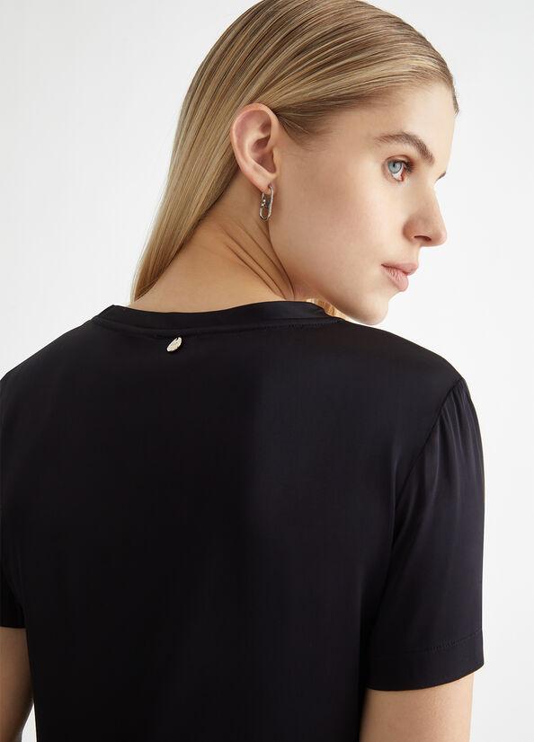 t-shirt in raso MA4082T3764 22222 liU JO 