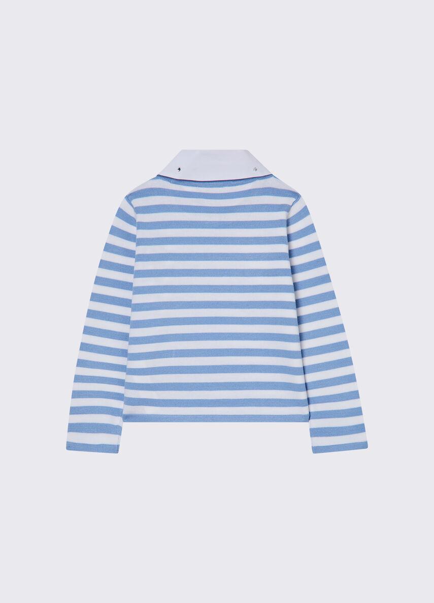 Maglia a righe con gioiello KA6085MA74R P9548 LIU JO JUNIOR 