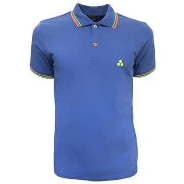 polo con contrasti fluo NEW SELANDINA 197 PeUTEREY 