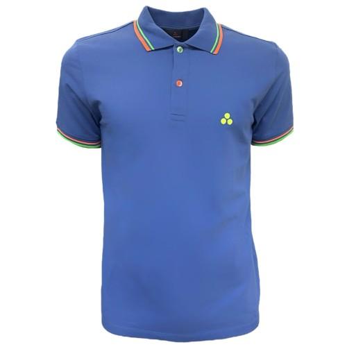 polo con contrasti fluo NEW SELANDINA 197 PeUTEREY 