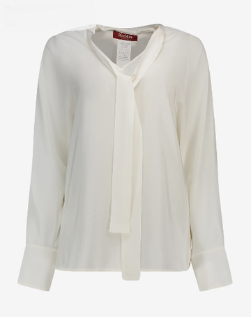 blusa con lacci al collo CACO 042 MAXMARA STUDIO 