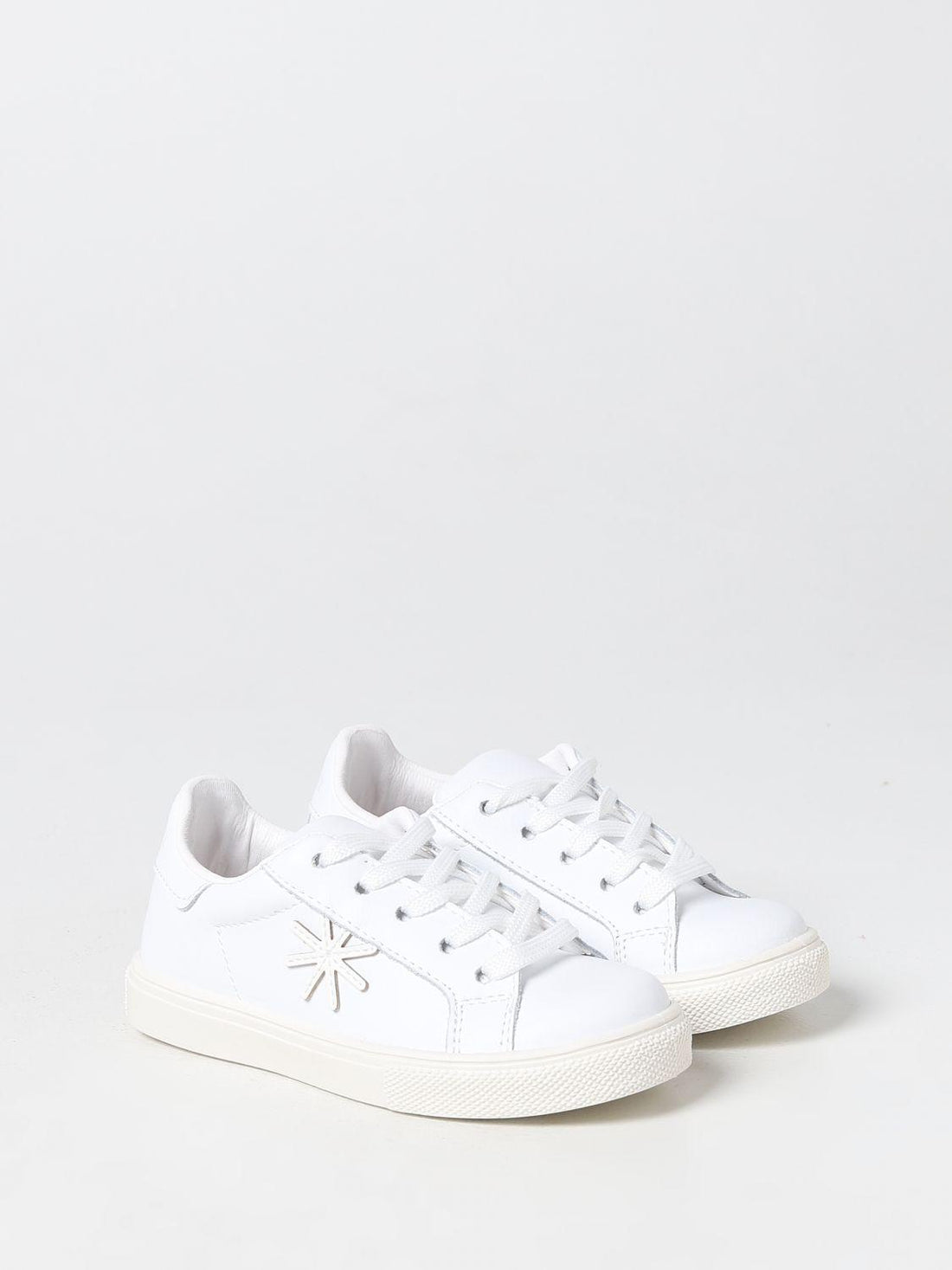 sneakers con logo in tono MR2091 BIANC MANUEL RITZ KIDS 