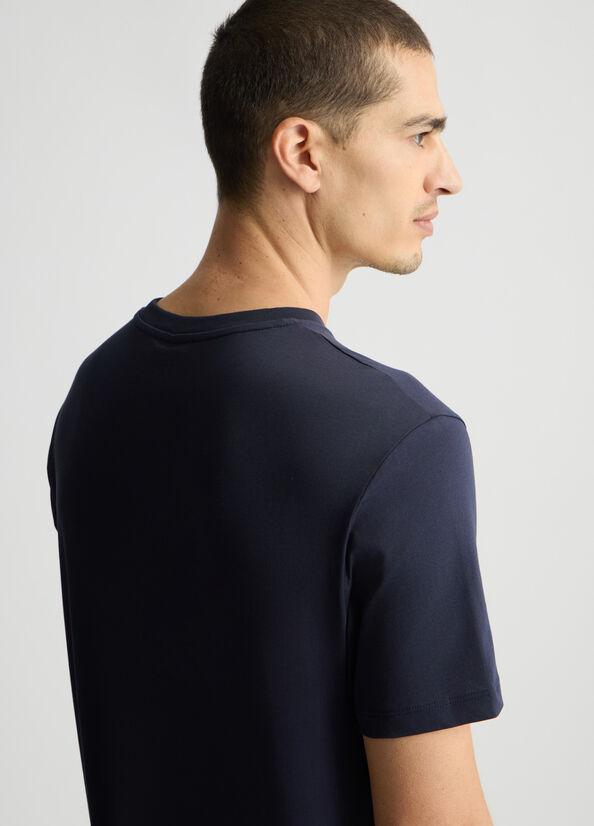 t-shirt basic con logo QA5145J4819 94013 liU JO 