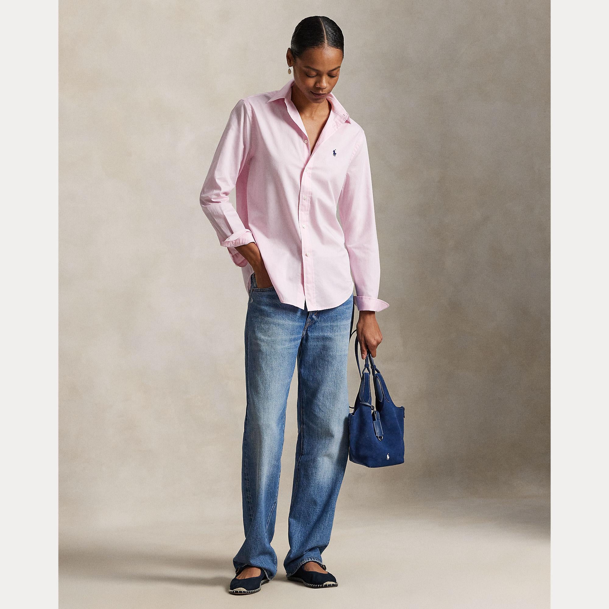 camicia in twill di cotone 211-A92177 009 RALPH LAUREN POLO 