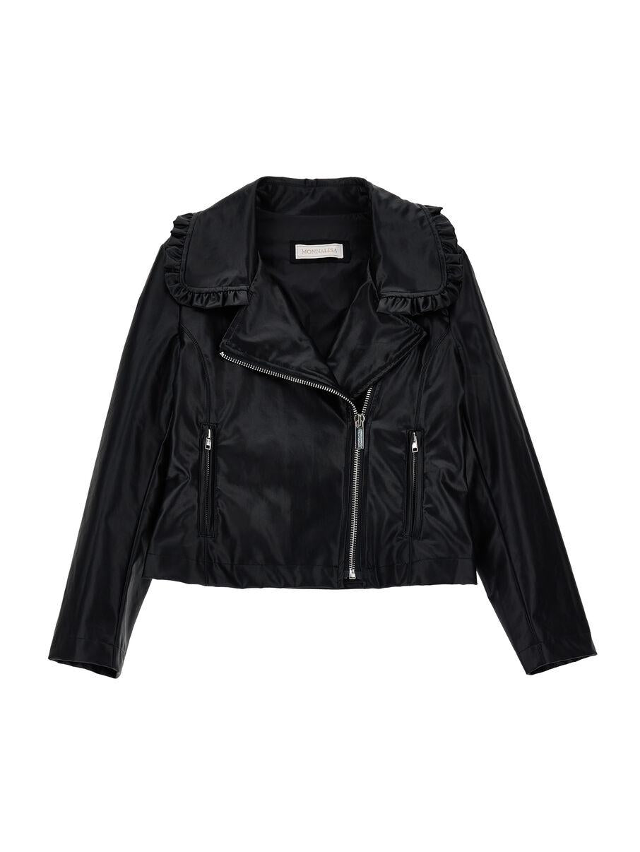 Chiodo con rouches 17G103 7022 0050 MONNALISA 