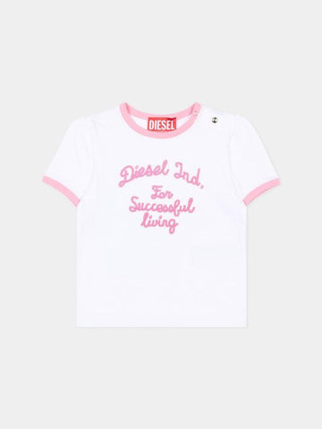 T-shirt con logo K00768 00YI9 K100 DIESEL 