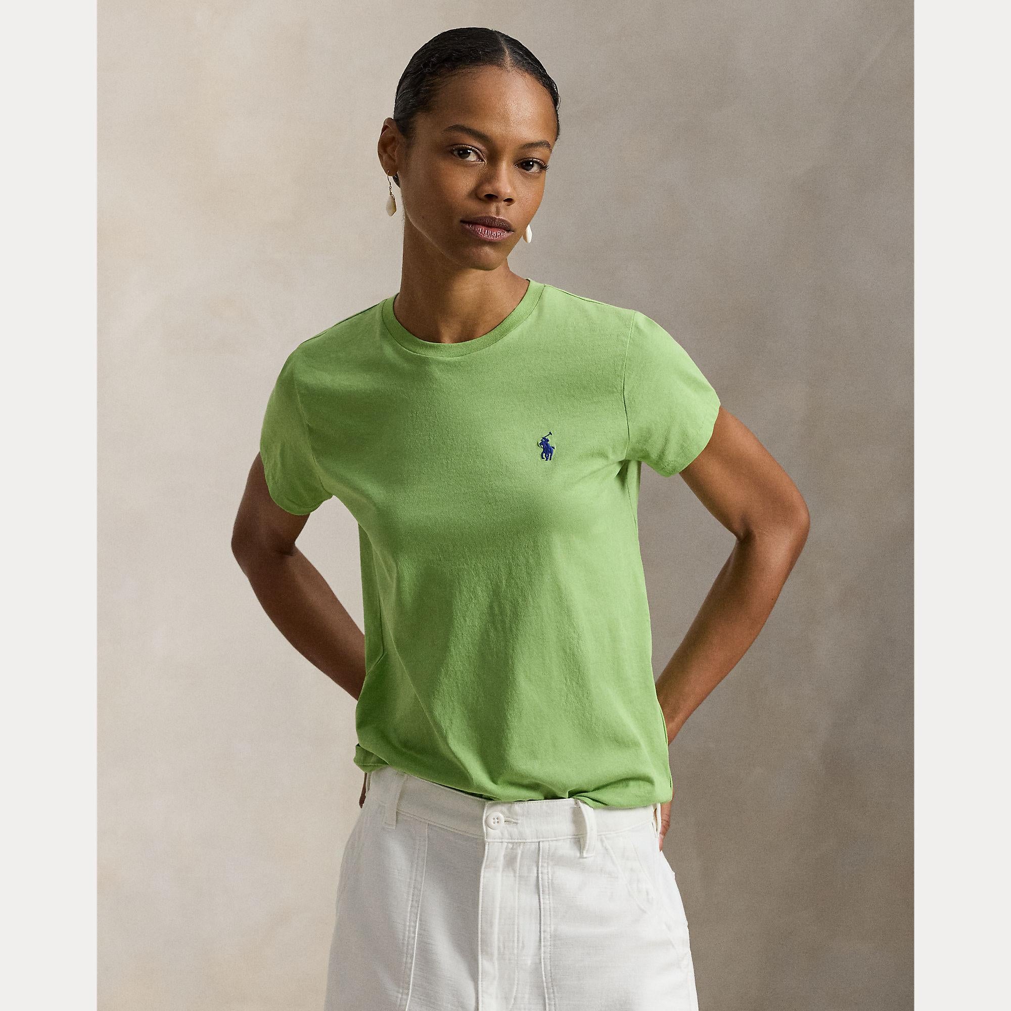 t-shirt con iconico pony 211-B14605 003 RALPH LAUREN POLO 