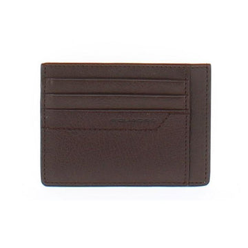 Portacarte in pelle con logo PP2762S94R TM PIQUADRO 