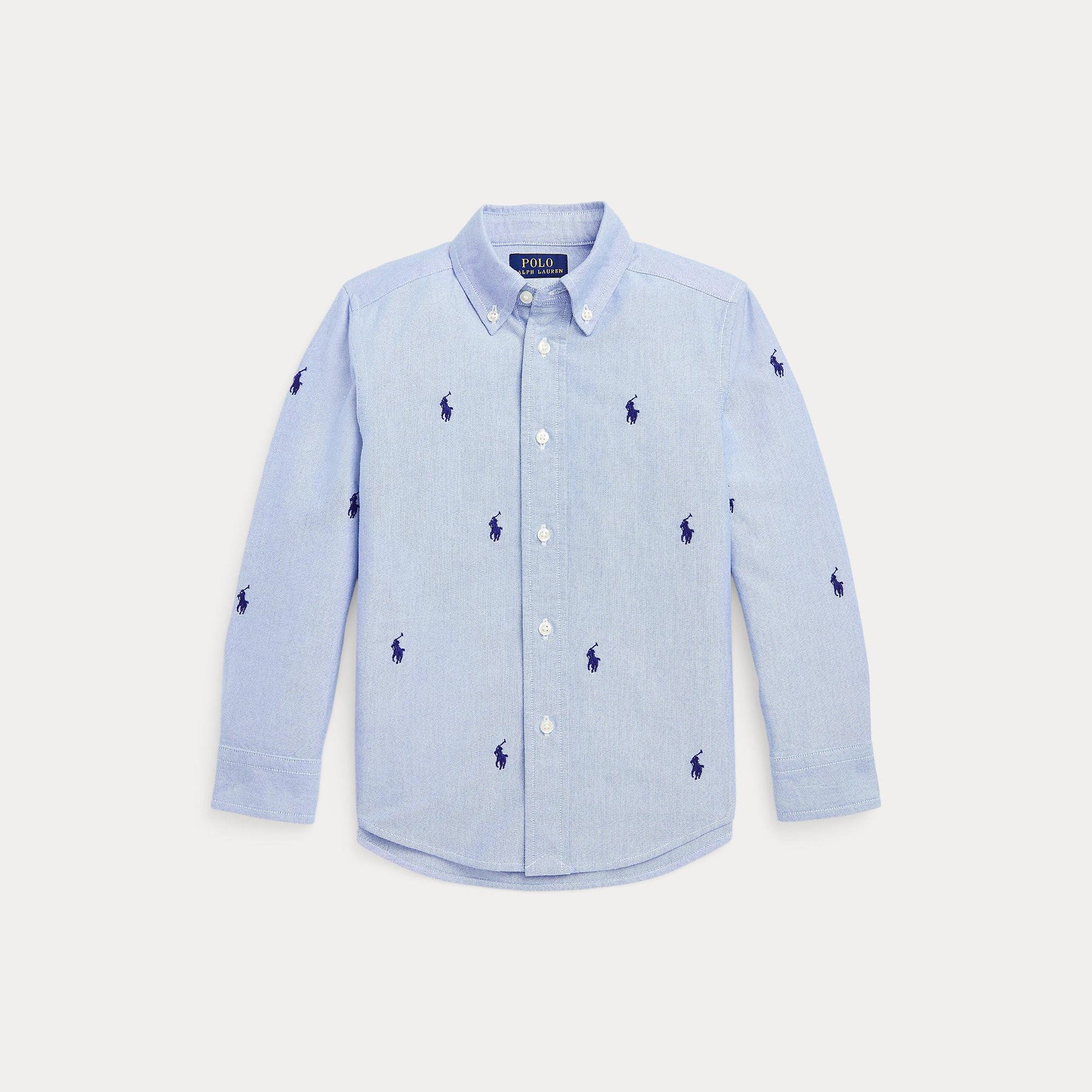 camicia in cotone pony 322-878876 001 RALPH LAUREN POLO 