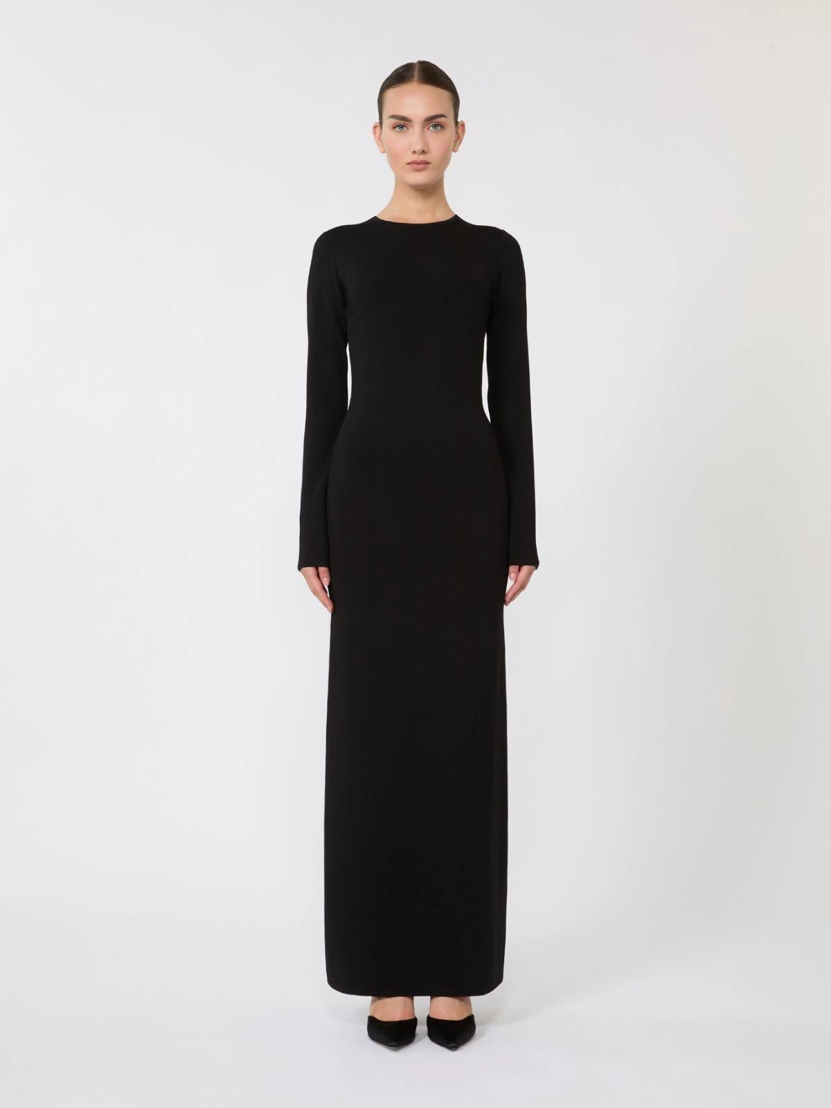 abito con maniche lunghe a guanto MSEAGENZIA 003 MAXMARA STUDIO ELEGANTE 